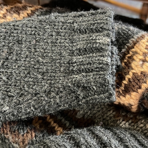 Eddie Bauer Collectibles Wool Blend Cardigan with Collar Holiday 2006 Collection - Picture 12 of 12